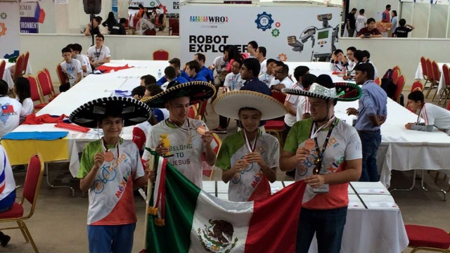 México robótica olimiada 